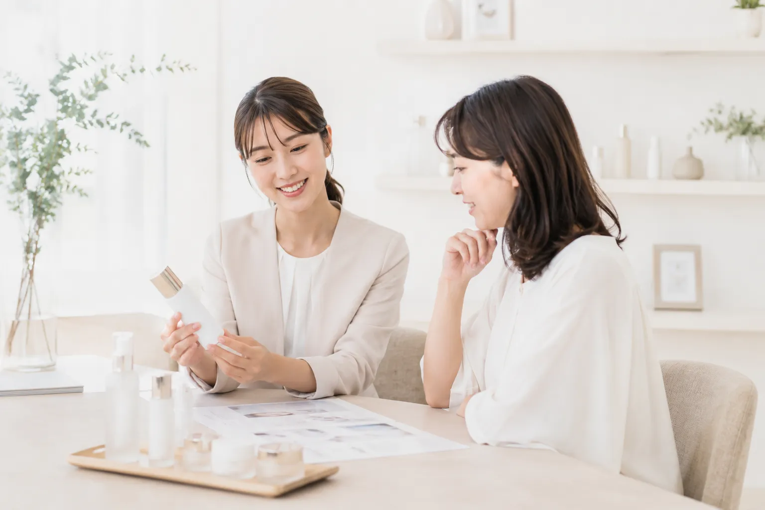 化粧品OEMの相談イメージ