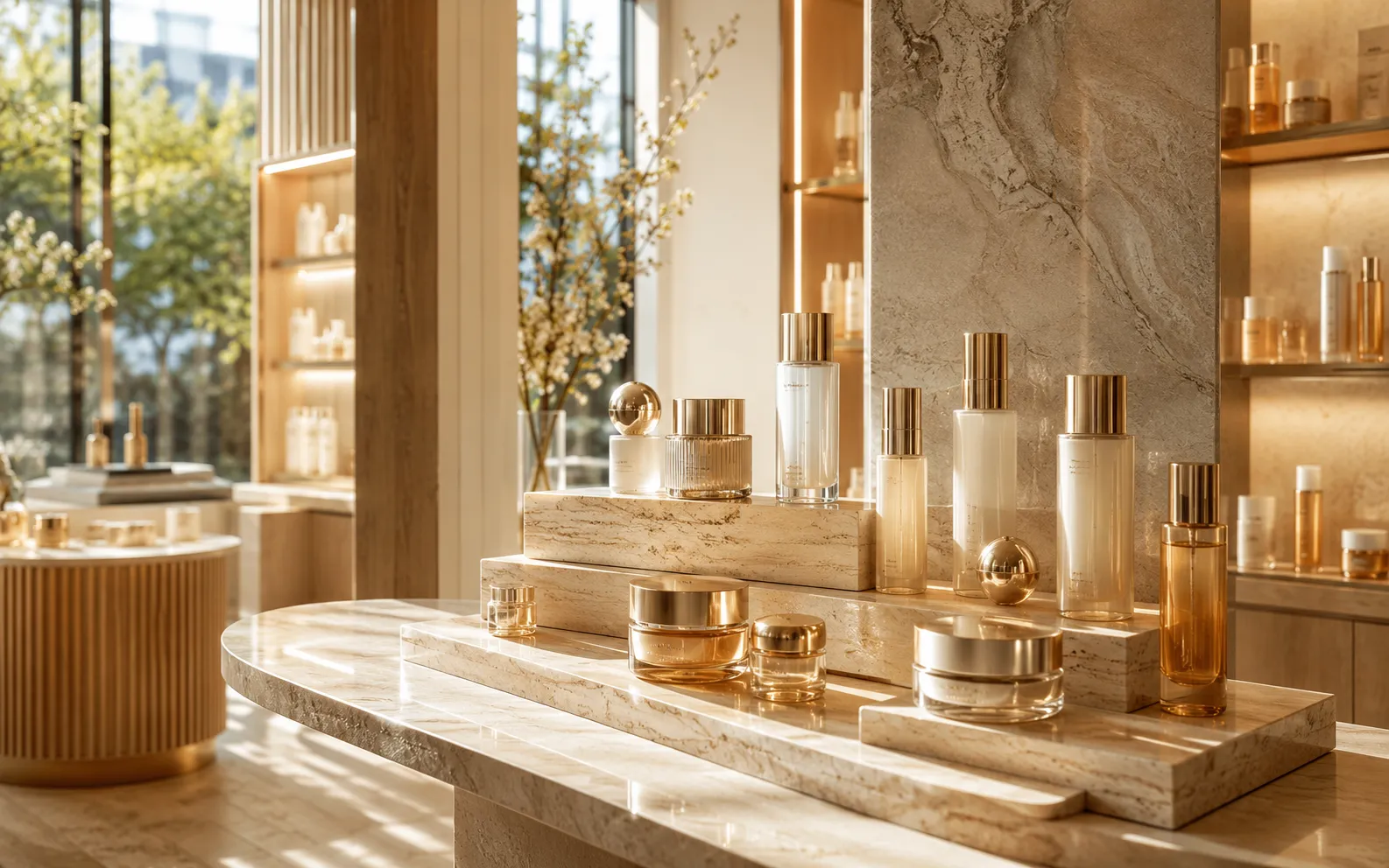 年齢肌市場向けスキンケアブランドの企画イメージ