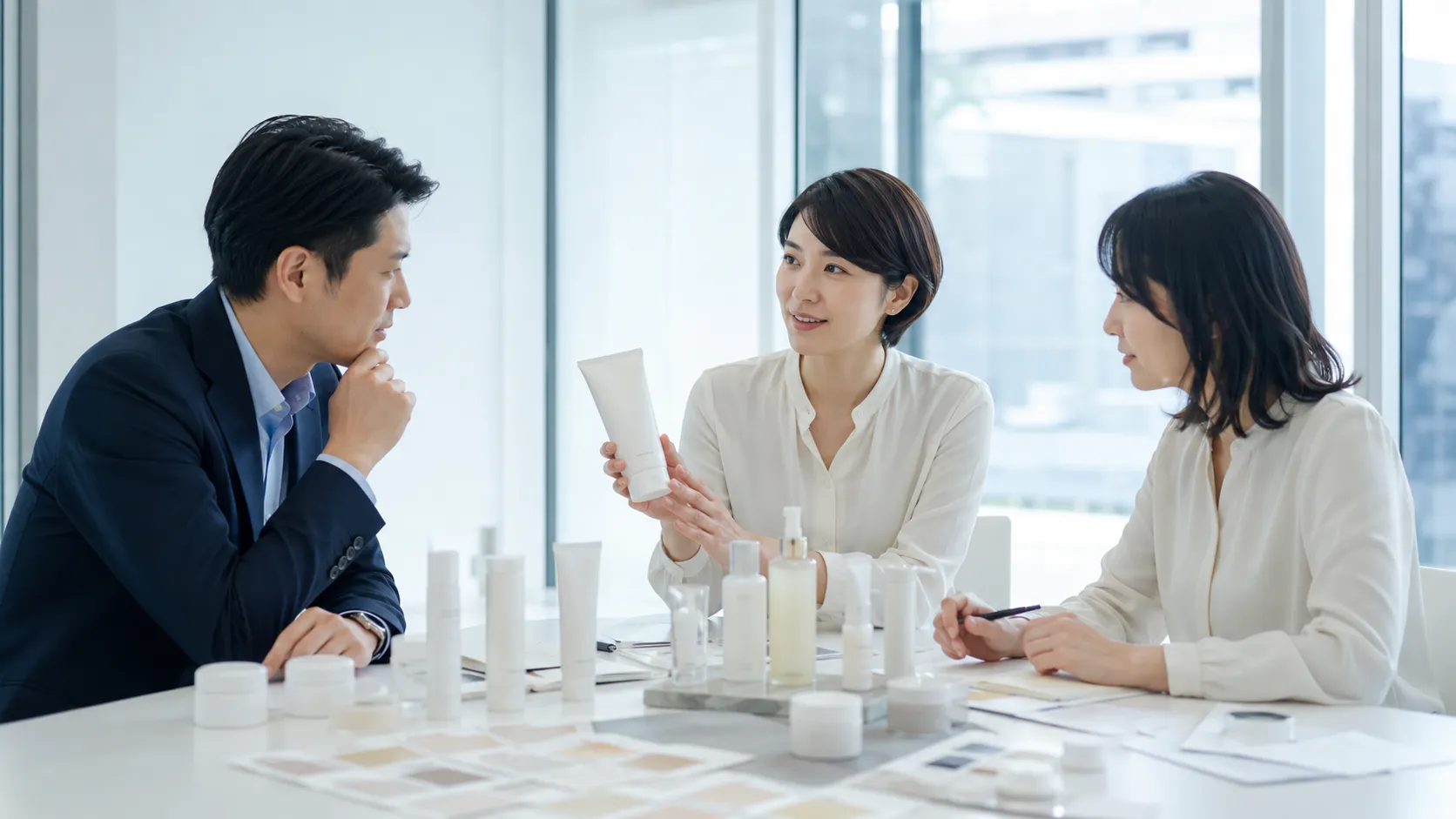 洗顔料OEMの相談イメージ