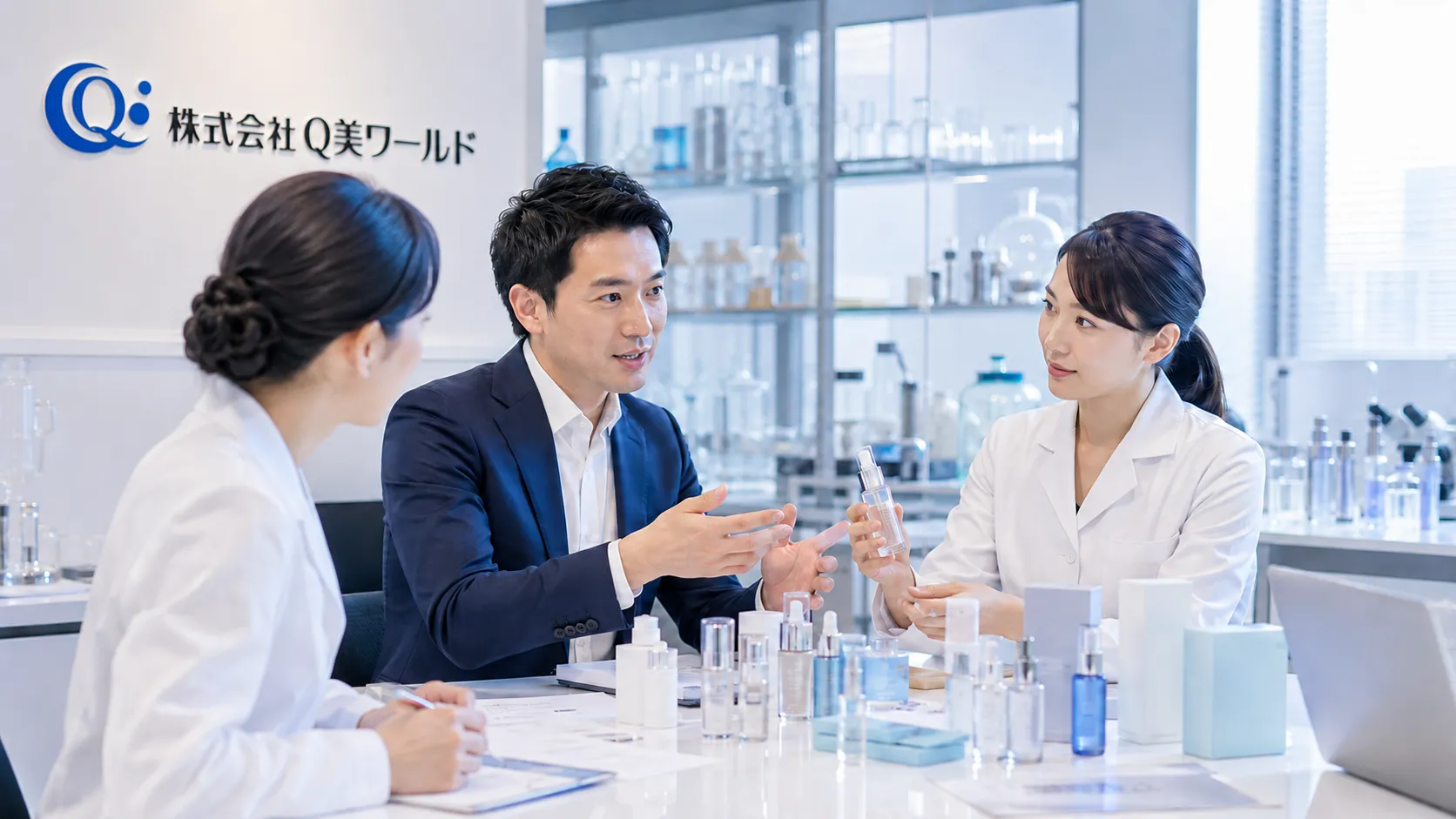 美容液ブランド立ち上げ支援