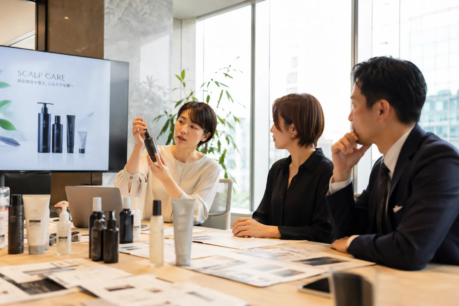 スカルプケアOEMの相談