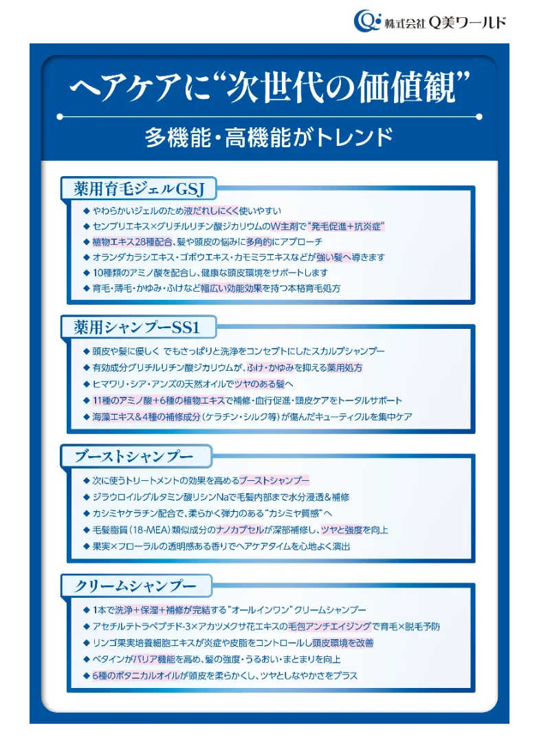 ヘアケア①